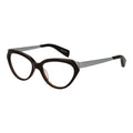 Yohji Yamamoto Brown Acetate Glasses (Frames) Yohji Yamamoto