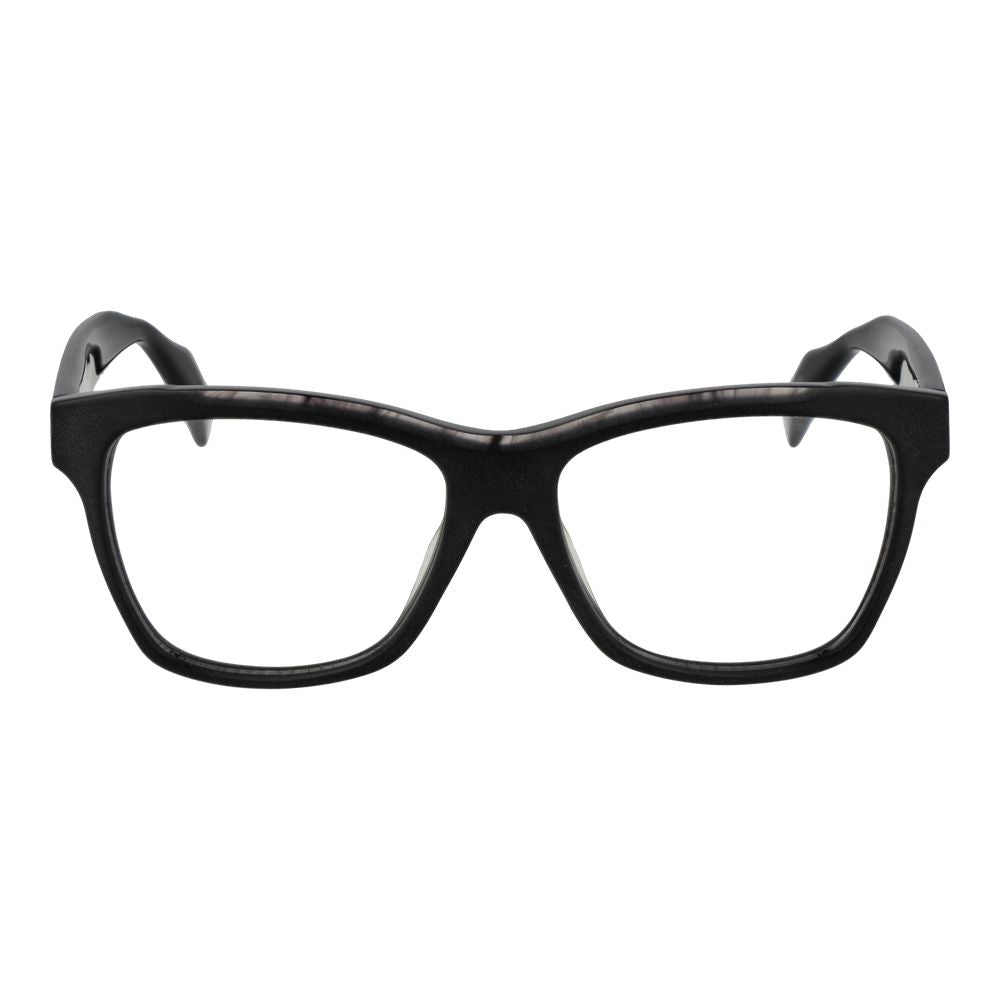 Yohji Yamamoto Black Acetate Glasses (Frames) Yohji Yamamoto