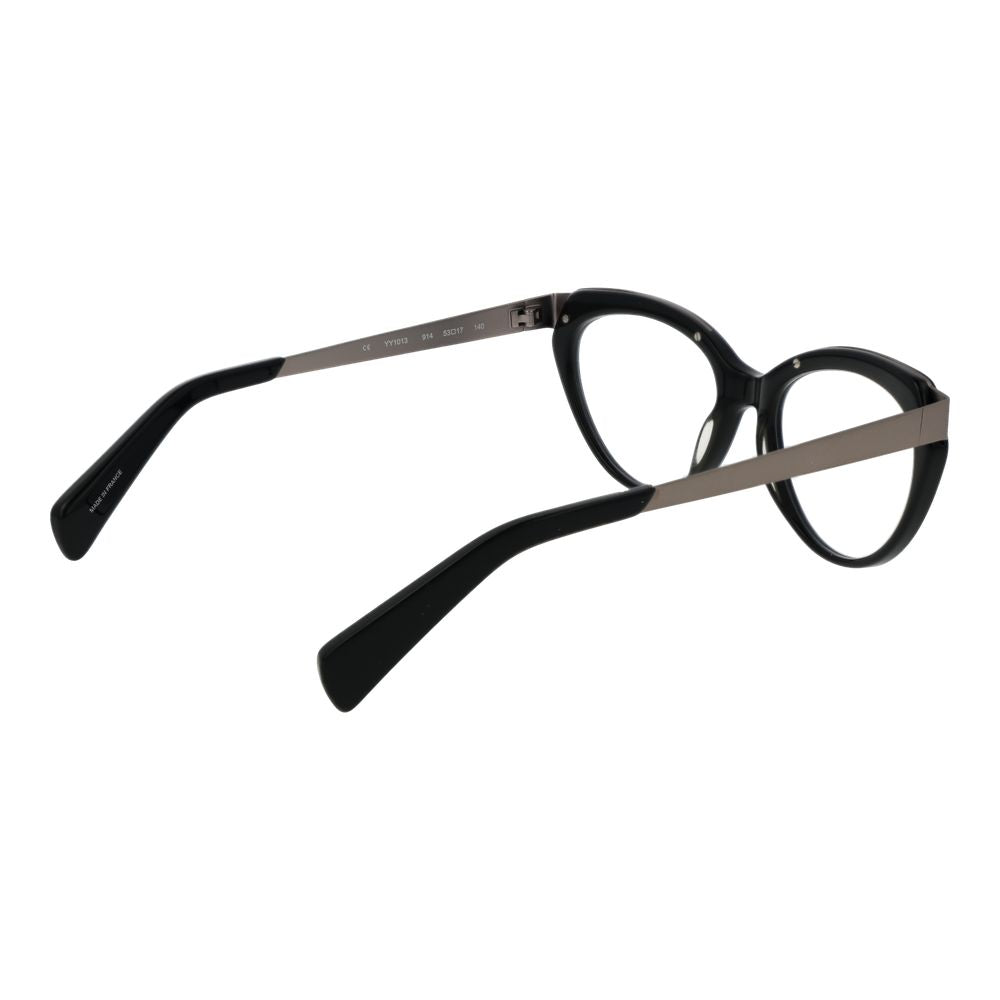 Yohji Yamamoto Gray Acetate Glasses (Frames) Yohji Yamamoto