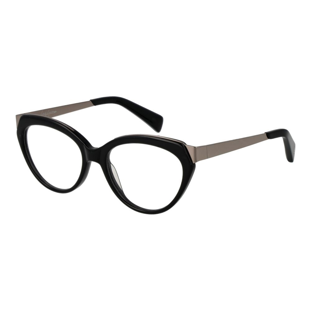 Yohji Yamamoto Black Acetate Glasses (Frames) Yohji Yamamoto