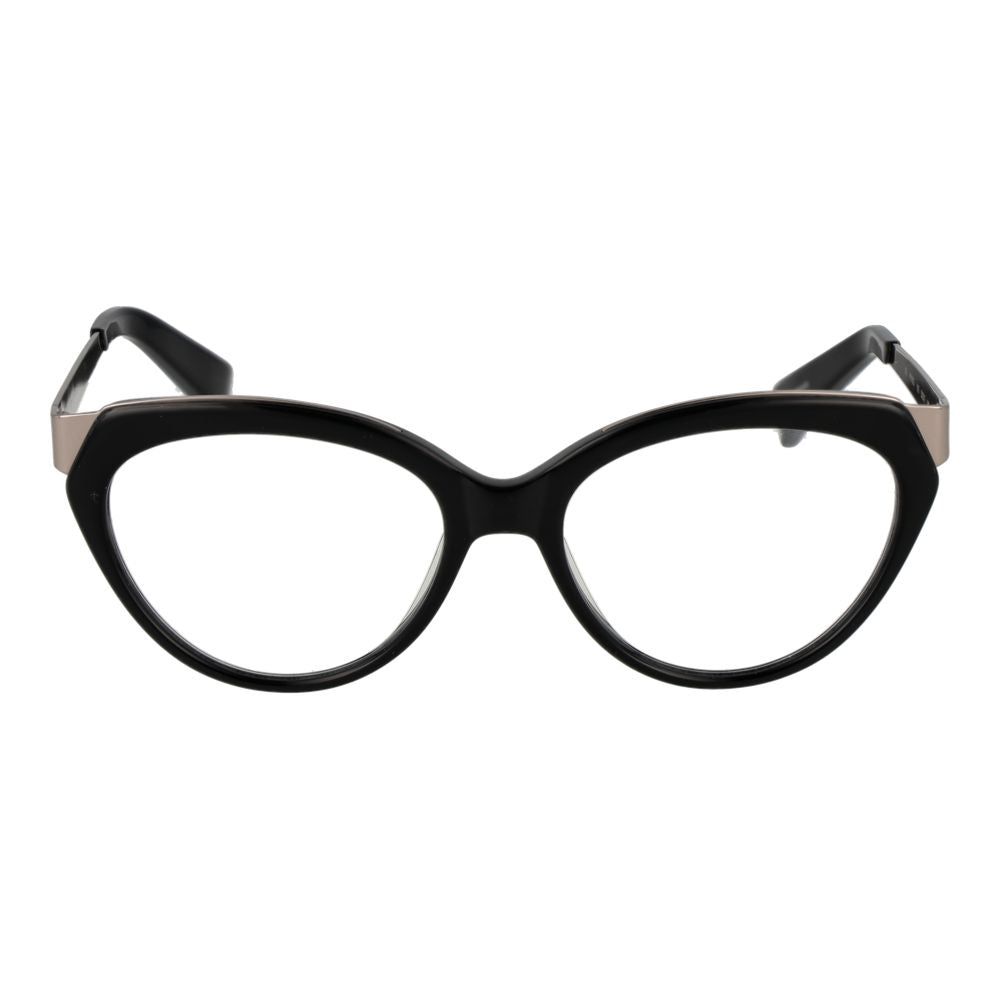 Yohji Yamamoto Black Acetate Glasses (Frames) Yohji Yamamoto