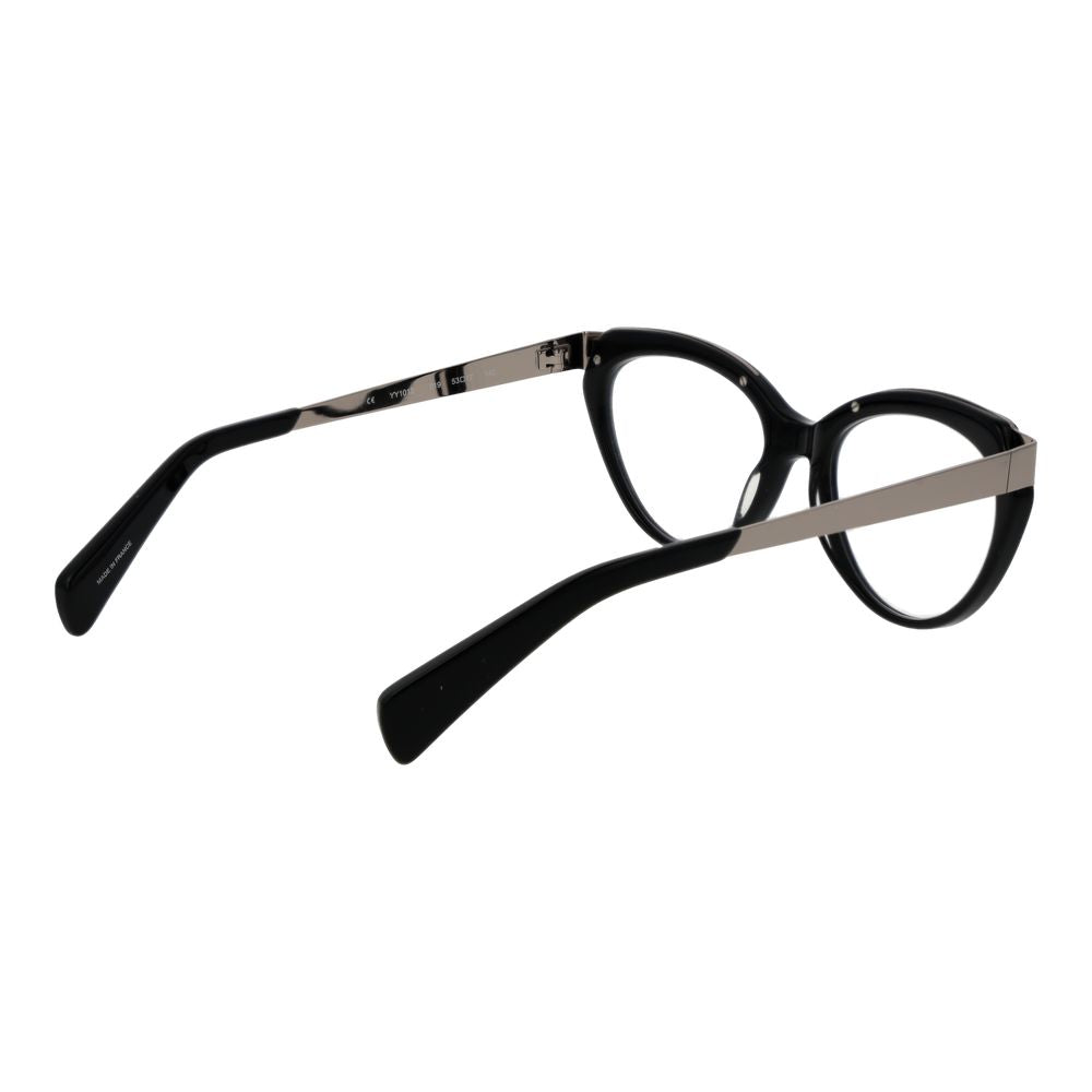 Yohji Yamamoto Black Acetate Glasses (Frames) Yohji Yamamoto