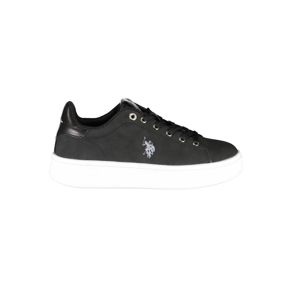 U.S. POLO ASSN. Nero Fabric Woman Sneaker