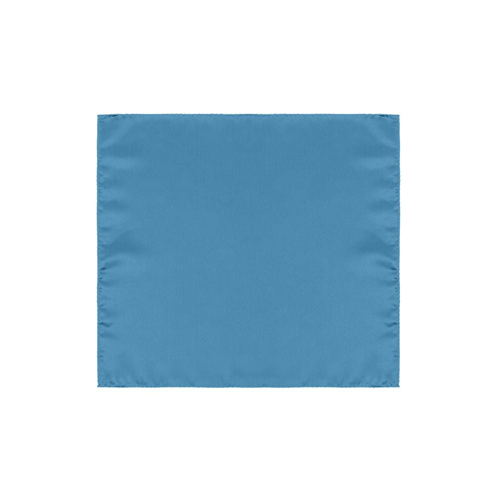 Dolce & Gabbana Light Blue Silk Pocket Square Dolce & Gabbana