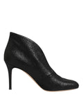 Gianvito Rossi Metallic Black Pump Stiletto Heels Shoes Gianvito Rossi