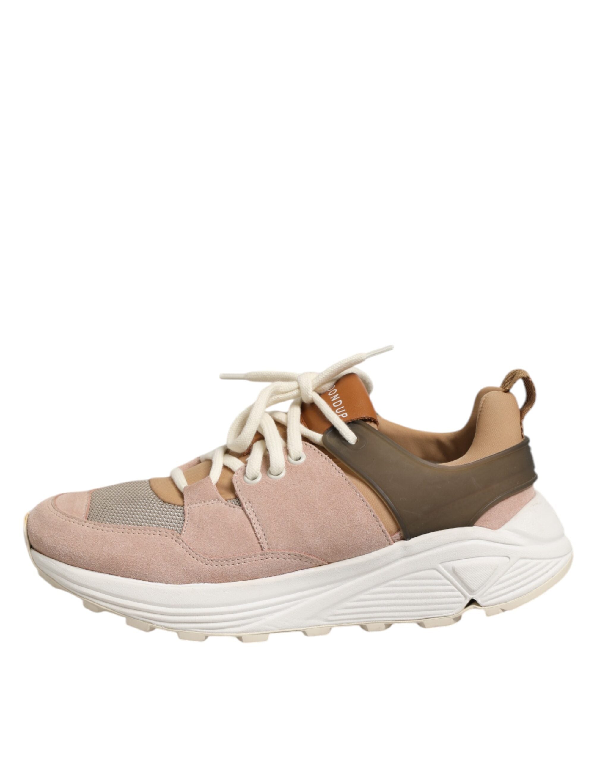 Dondup Multicolor Suede Low Top Women Sneakers Shoes Dondup