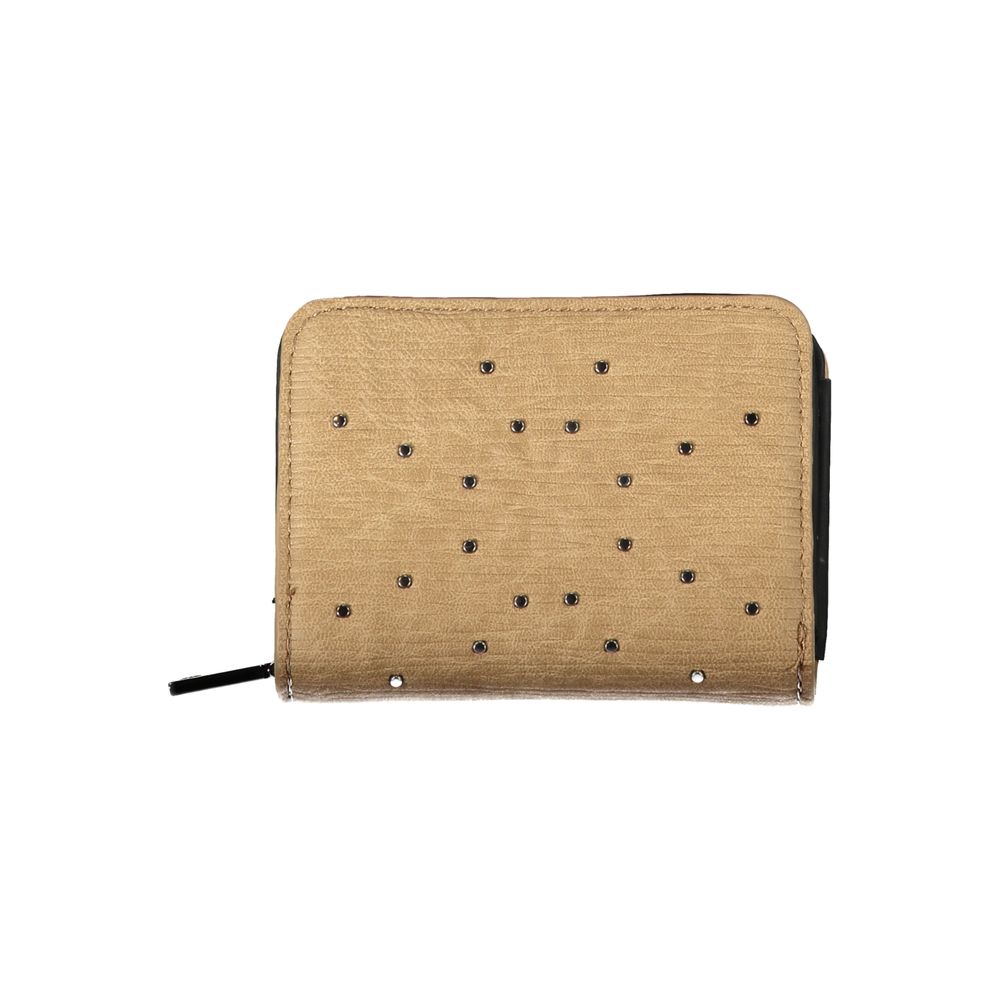 Desigual Marrone Poliuretano Woman Wallet Desigual