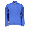 La Martina Blue Cotton Men Sweatshirt