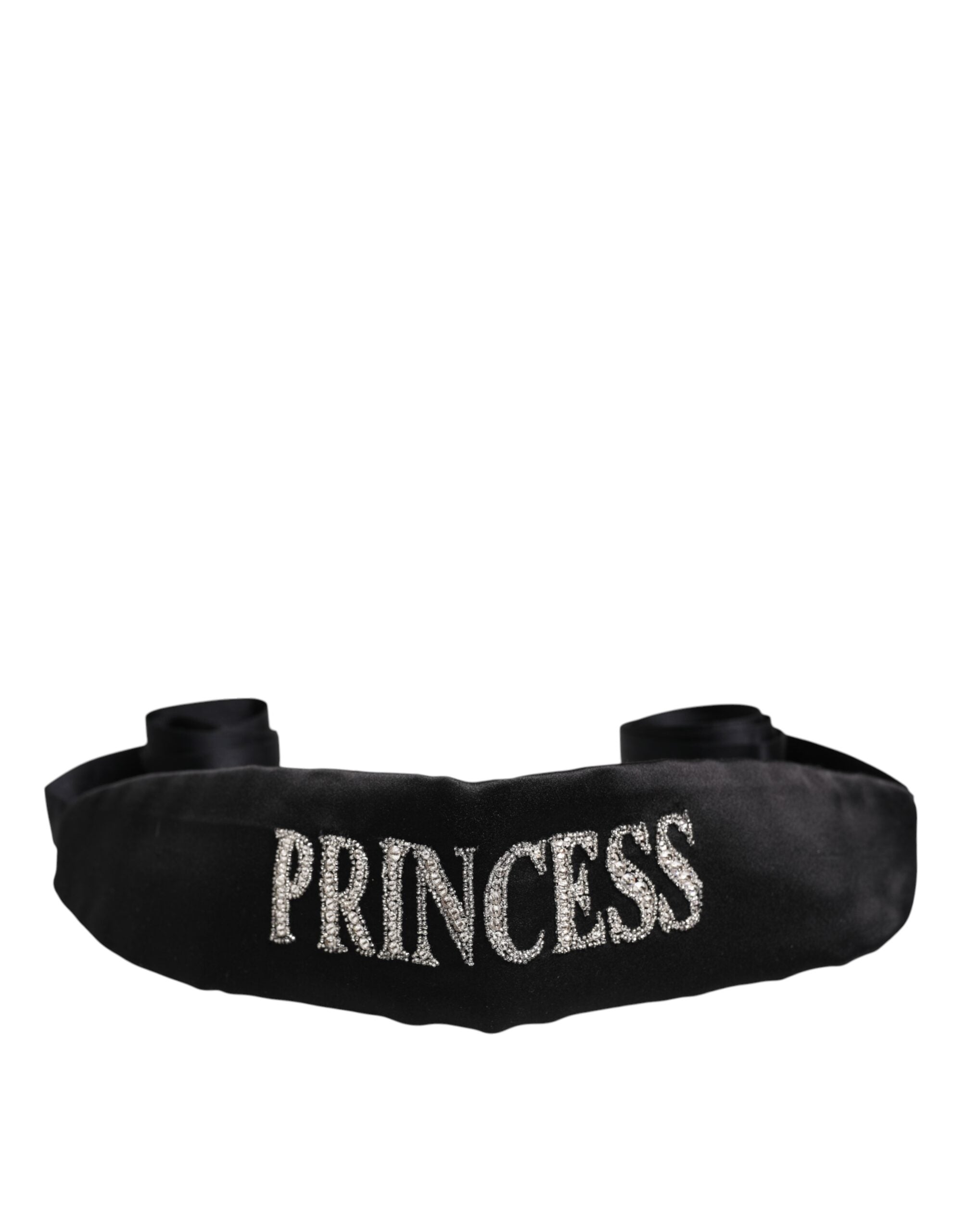 Dolce & Gabbana Black Princess Fantasy Braided Waist Belt Dolce & Gabbana