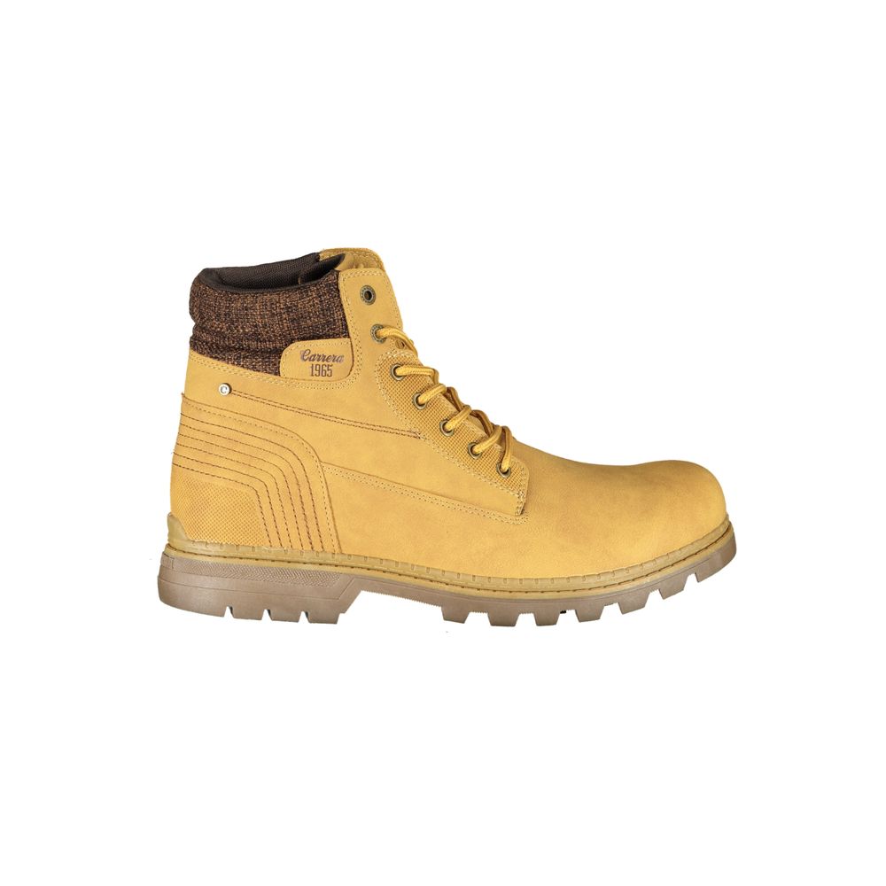 Carrera Giallo Poliestere Mens Stivaletto Carrera