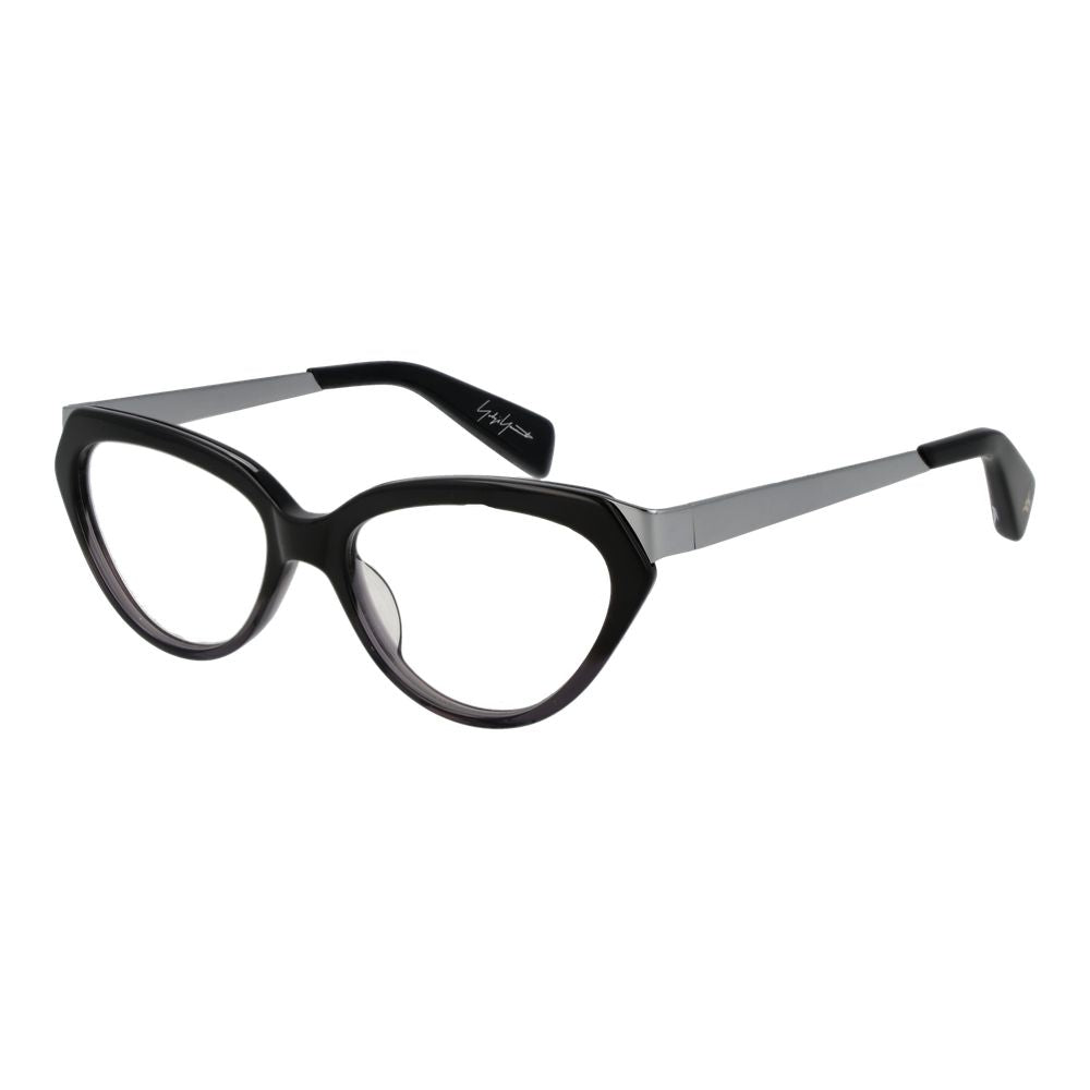 Yohji Yamamoto Black Acetate Glasses (Frames) Yohji Yamamoto