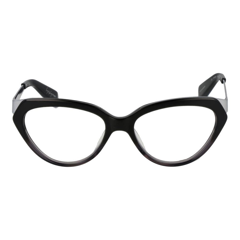 Yohji Yamamoto Black Acetate Glasses (Frames) Yohji Yamamoto