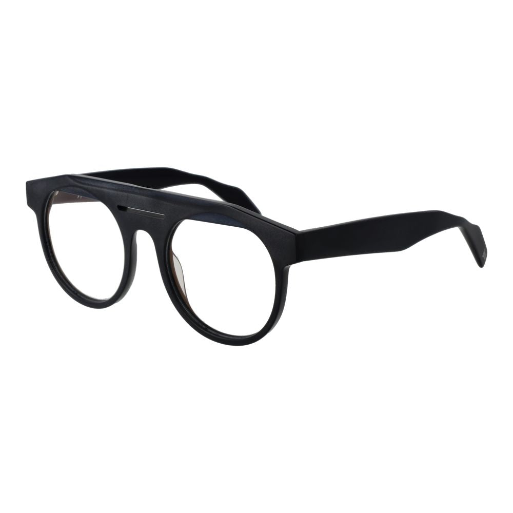 Yohji Yamamoto Black Plastic Glasses (Frames) Yohji Yamamoto