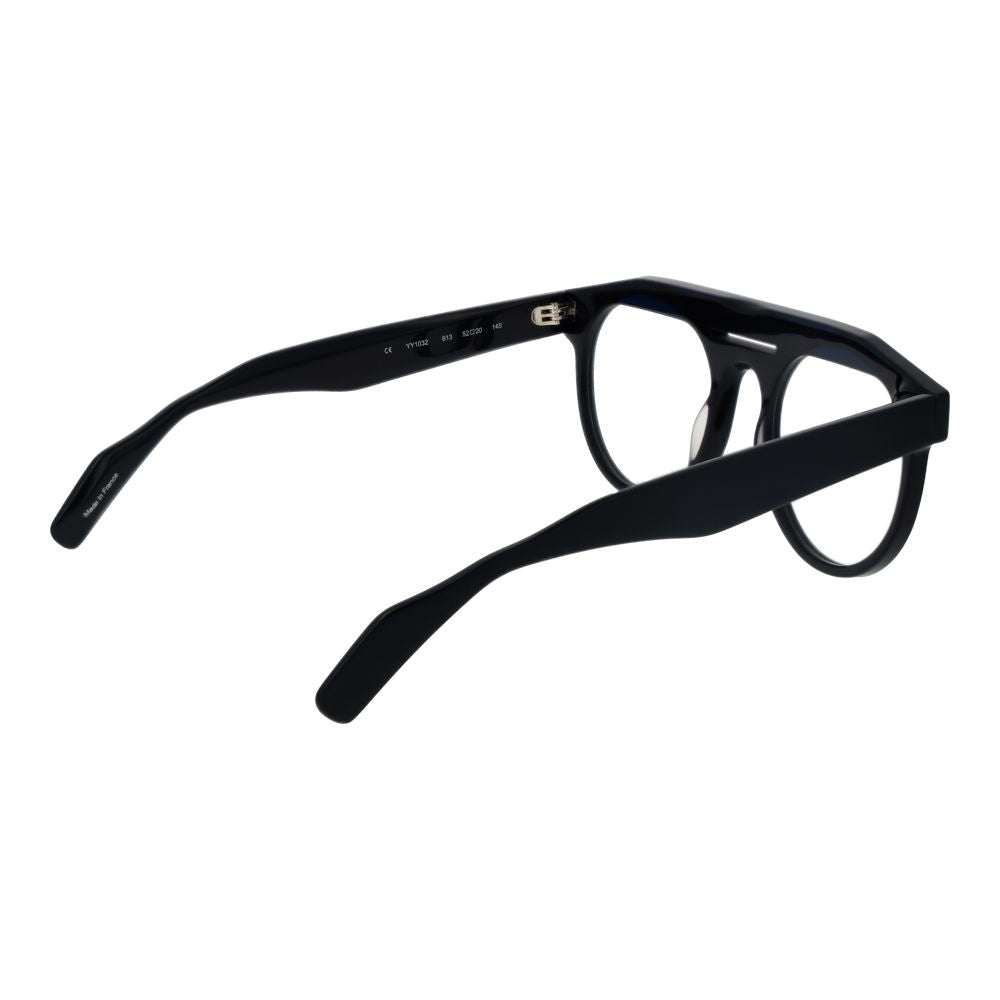 Yohji Yamamoto Black Plastic Glasses (Frames) Yohji Yamamoto