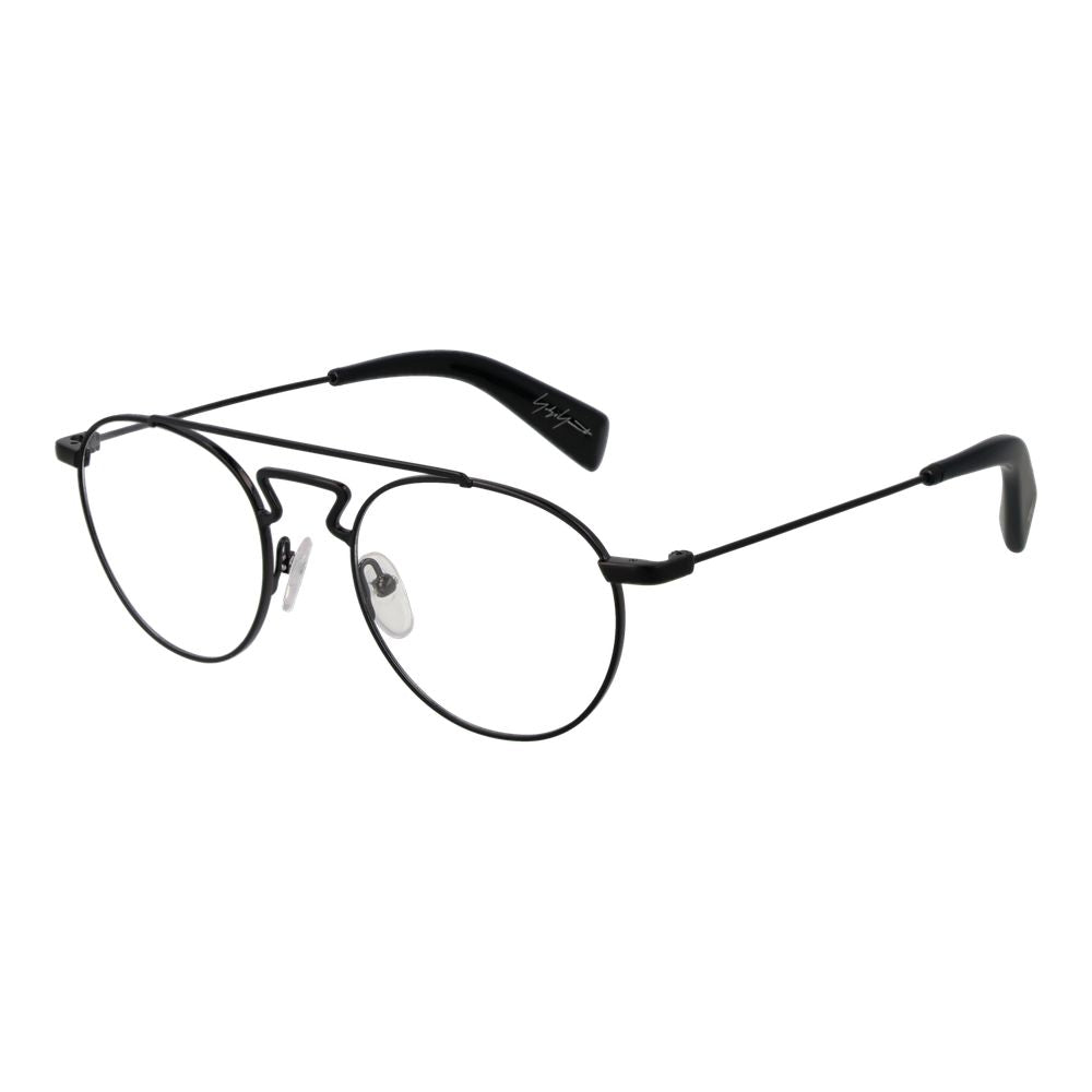 Yohji Yamamoto Black Metal Glasses (Frames) Yohji Yamamoto