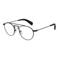 Yohji Yamamoto Black Metal Glasses (Frames) Yohji Yamamoto
