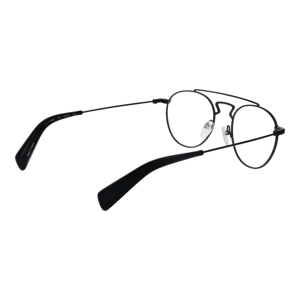 Yohji Yamamoto Black Metal Glasses (Frames) Yohji Yamamoto