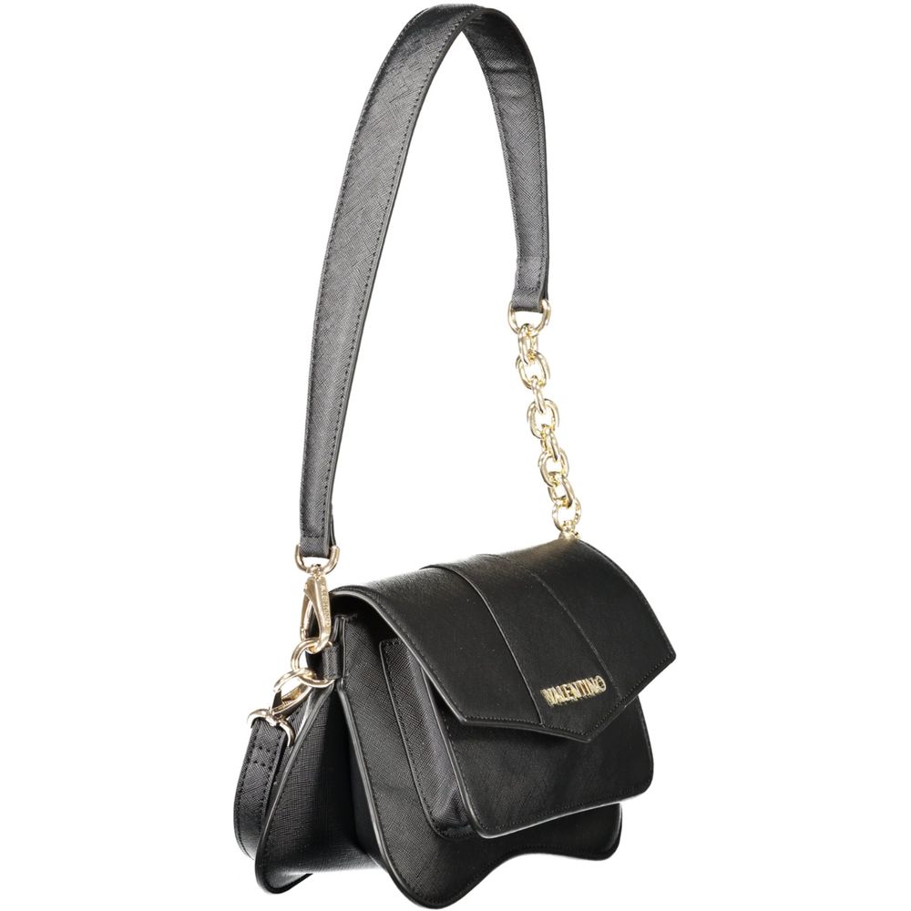 Mario Valentino Black Polyurethane Women's Bag Mario Valentino