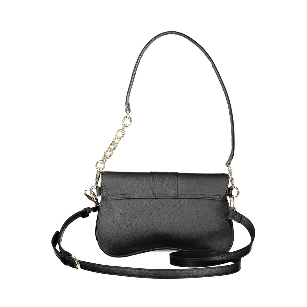 Mario Valentino Black Polyurethane Women's Bag Mario Valentino