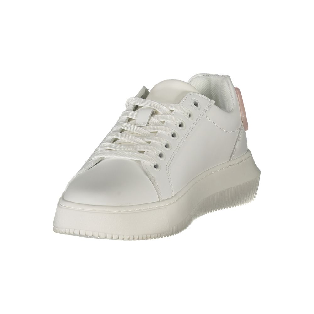 Calvin Klein White Polyurethane Women Sneaker Calvin Klein