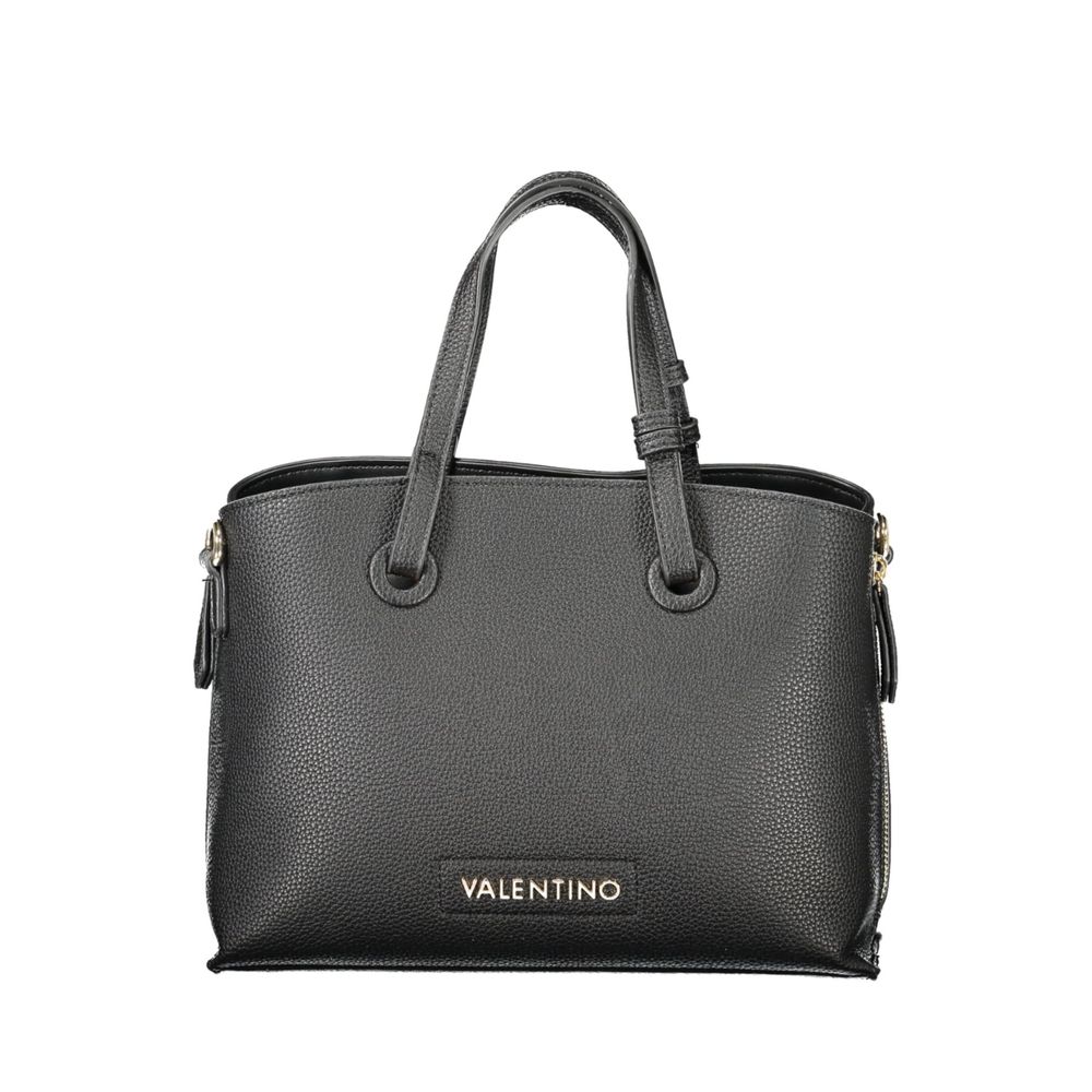 Mario Valentino Black Polyurethane Women's Bag