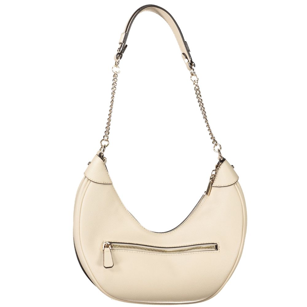 Guess Jeans Beige Polyurethane Women Handbag Guess Jeans