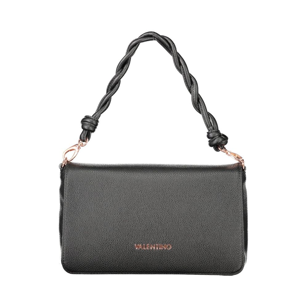 Mario Valentino Black Polyurethane Women's Bag Mario Valentino