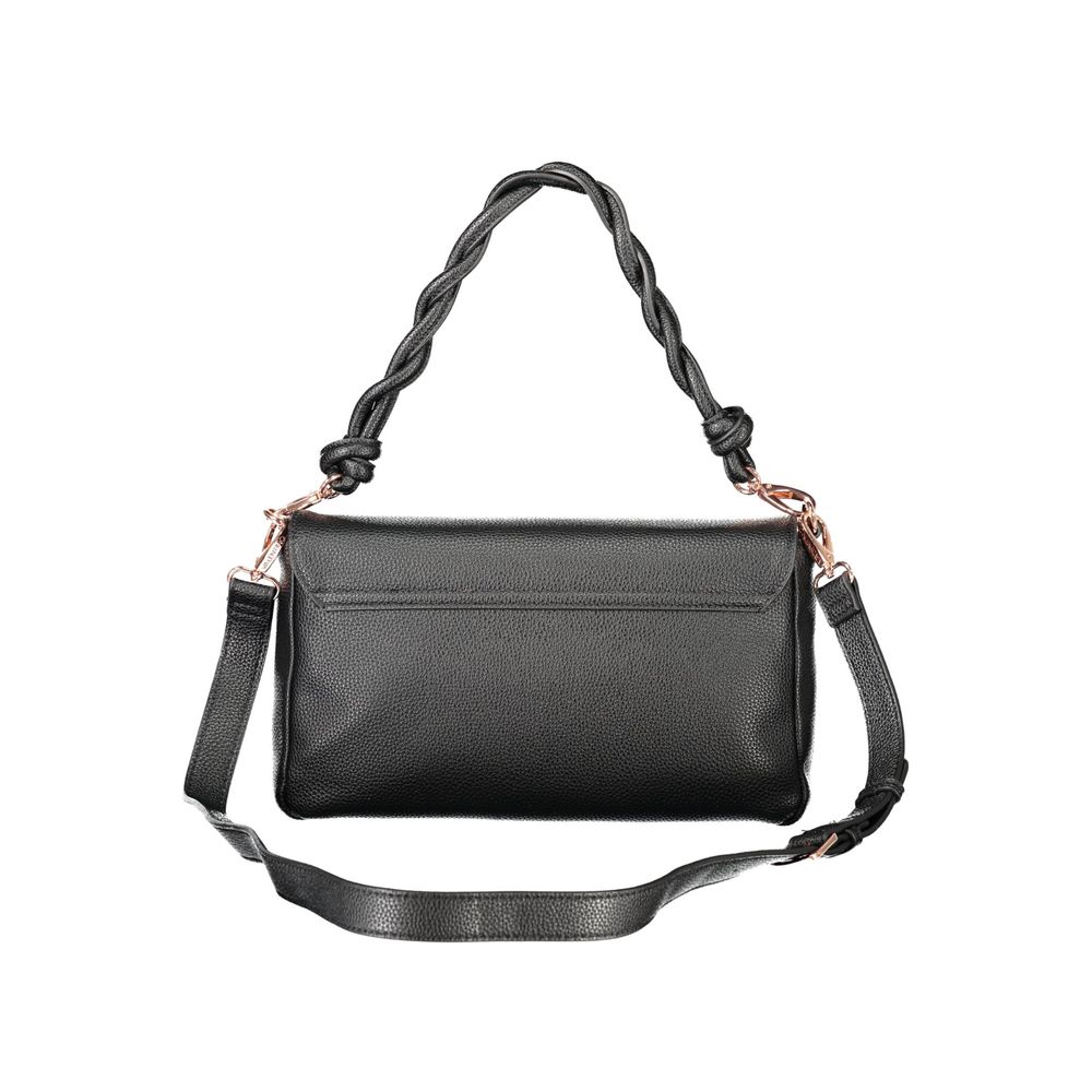 Mario Valentino Black Polyurethane Women's Bag Mario Valentino
