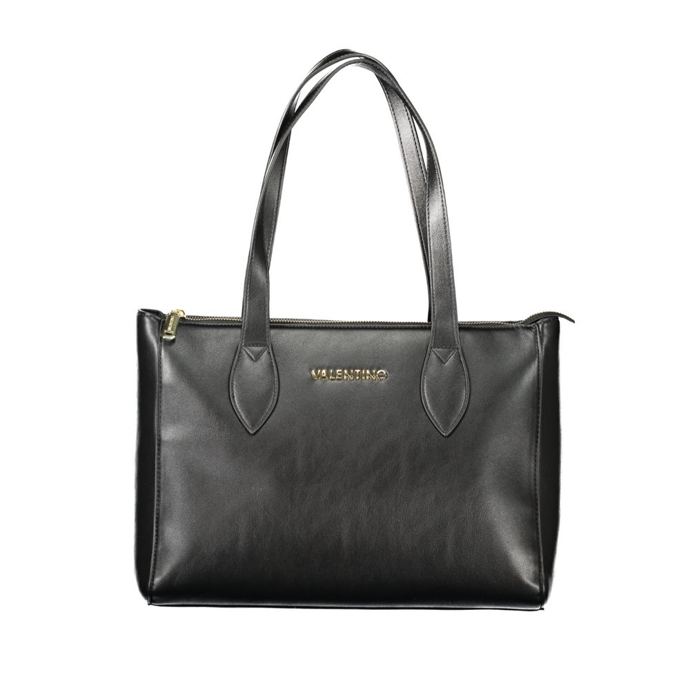 Mario Valentino Black Polyurethane Women's Bag Mario Valentino