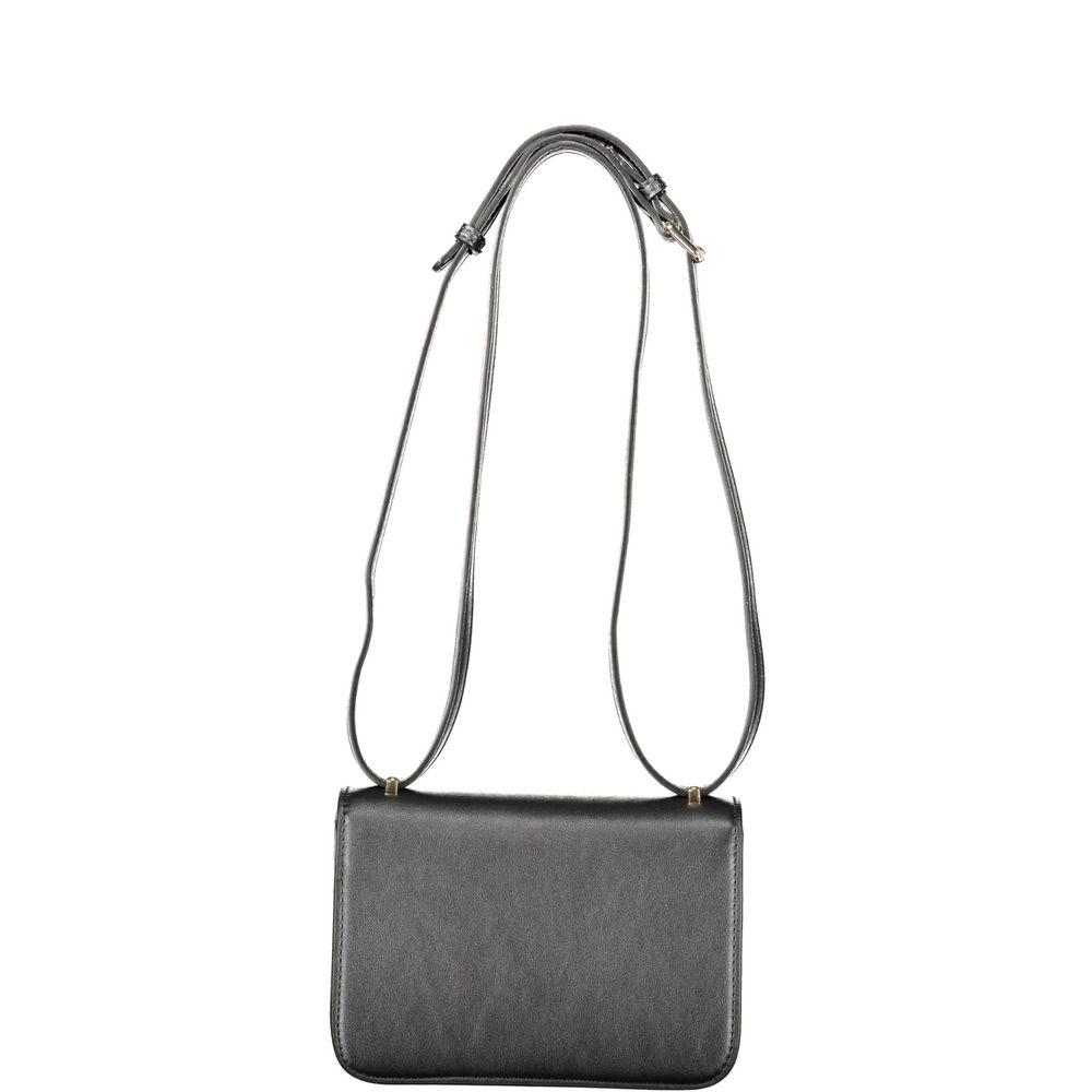 Mario Valentino Black Polyurethane Womens Bag
