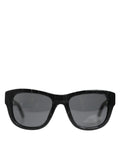 Dolce & Gabbana Black Leather Frame DG4177 Tinted Lens Sunglasses Dolce & Gabbana