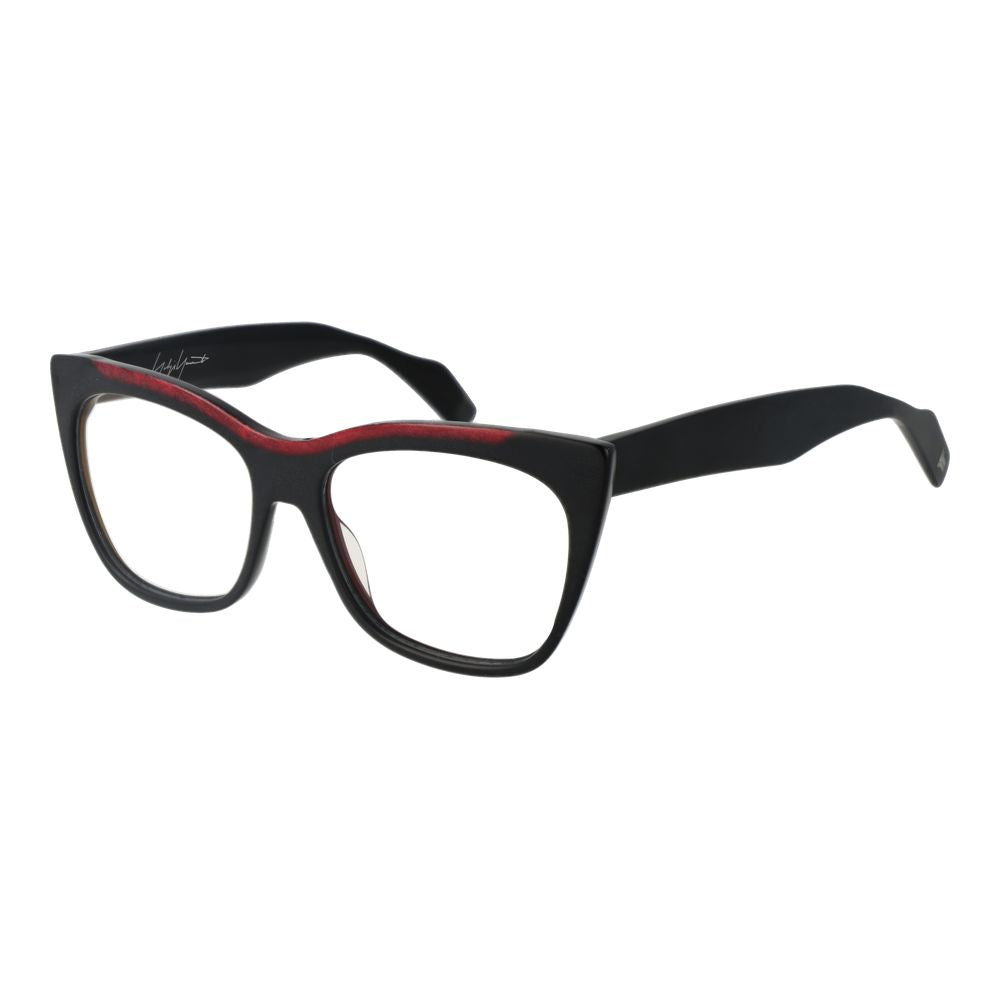 Yohji Yamamoto Black Plastic Glasses (Frames) Yohji Yamamoto