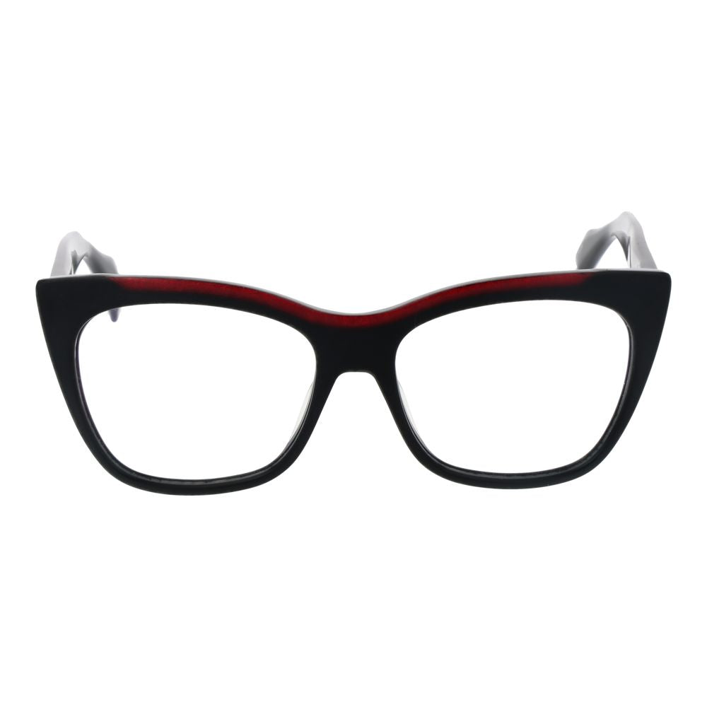 Yohji Yamamoto Black Plastic Glasses (Frames) Yohji Yamamoto