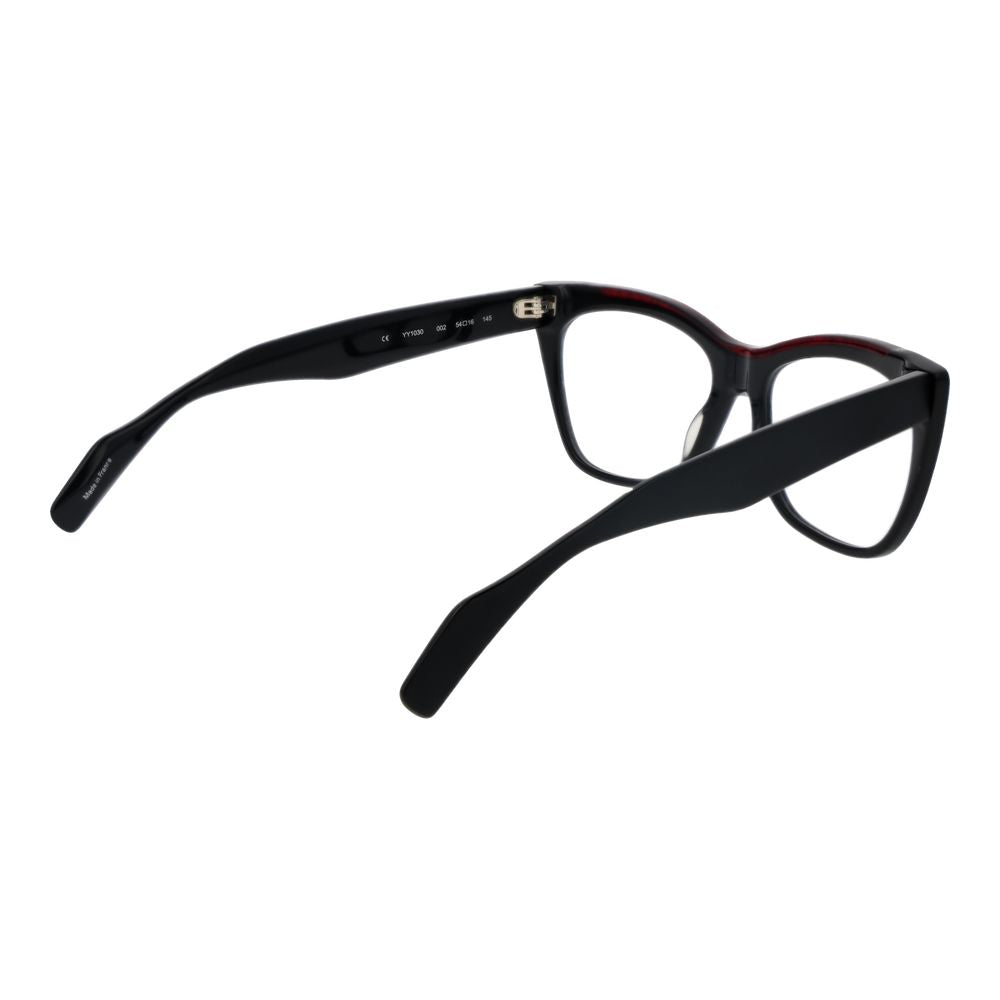 Yohji Yamamoto Black Plastic Glasses (Frames) Yohji Yamamoto