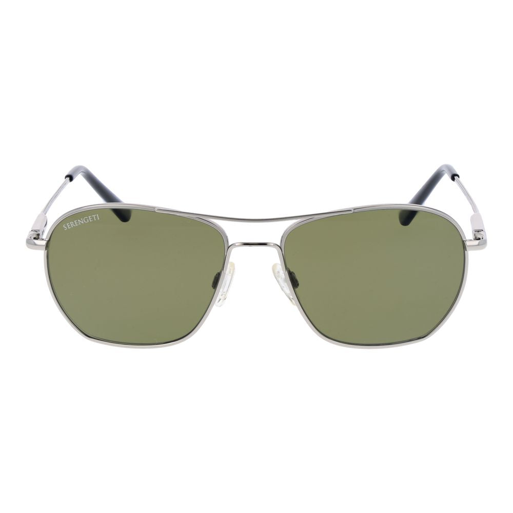 Serengeti Silver Metal Sunglasses Serengeti