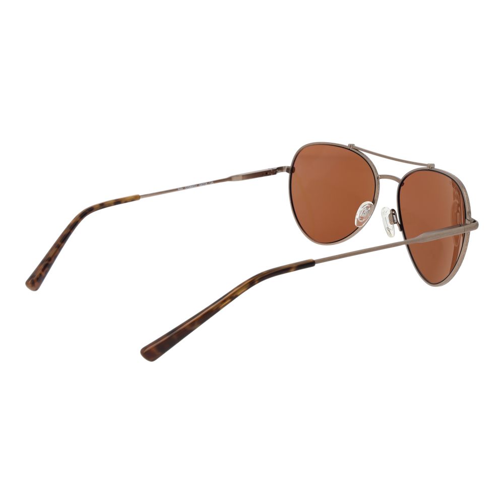 Serengeti Brown Metal Sunglasses Serengeti