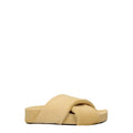 Jil Sander Beige Horsehair Slippers