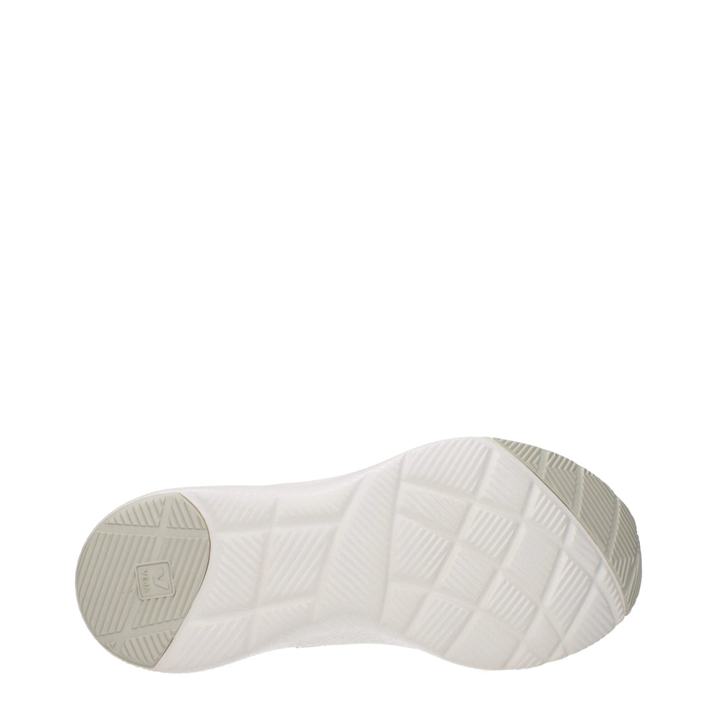 Veja White Fabric Athletic Sneakers