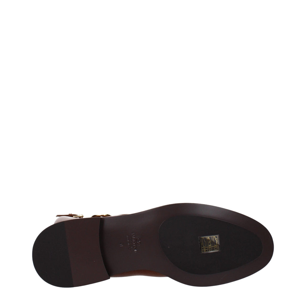 Valentino Garavani Brown Leather Boots