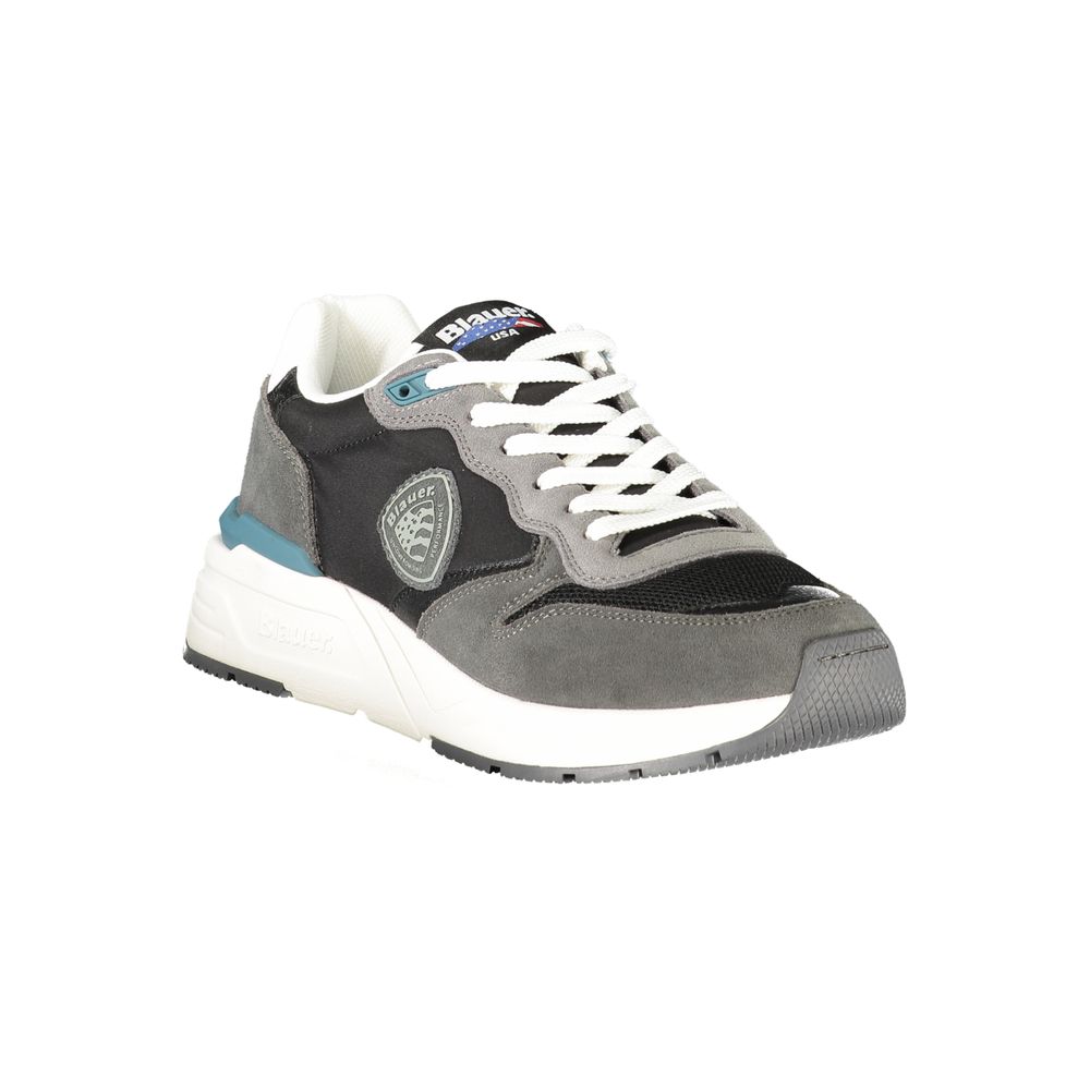 Blauer Nero Polyurethane Men Sneaker Blauer