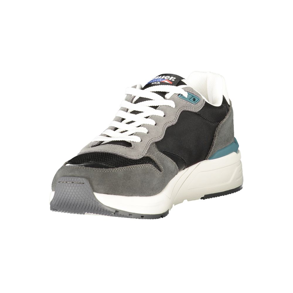 Blauer Nero Polyurethane Men Sneaker Blauer