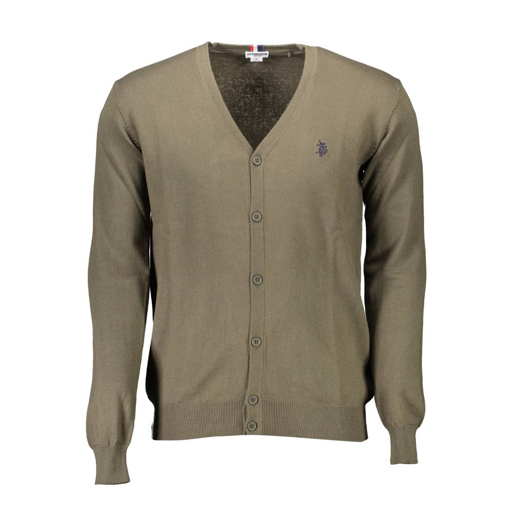 U.S. POLO ASSN. Verde Cotton Men's Cardigan U.S. POLO ASSN.