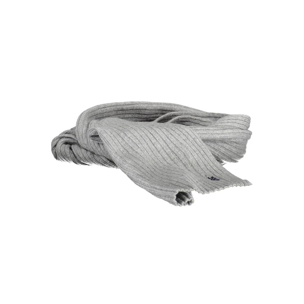 U.S. POLO ASSN. Gray Wool Men's Scarf
