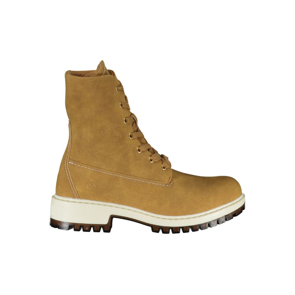 U.S. POLO ASSN. Brown Polyurethane Women's Boot