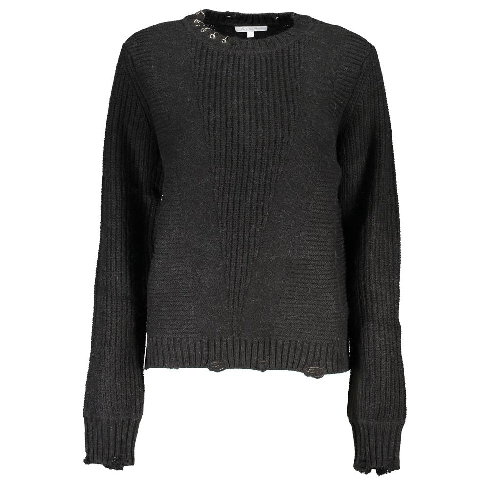 Patrizia Pepe Black Acrylic Women's Sweater Patrizia Pepe