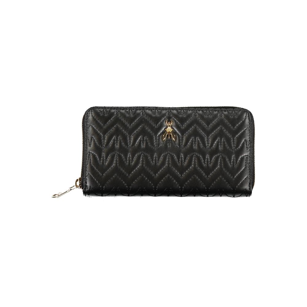Patrizia Pepe Black Polyurethane Women Wallet