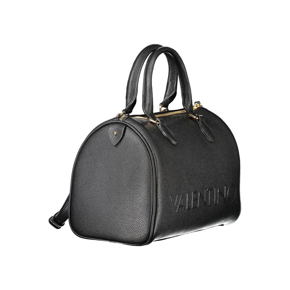 Mario Valentino Black Polyurethane Women's Bag