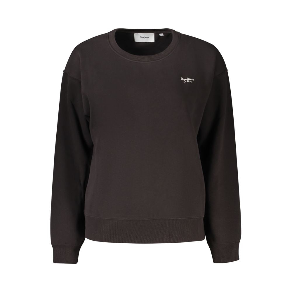 Pepe Jeans Black Polyester Women Sweatshirt Pepe Jeans