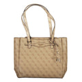 Guess Jeans Beige Polyurethane Women Handbag Guess Jeans