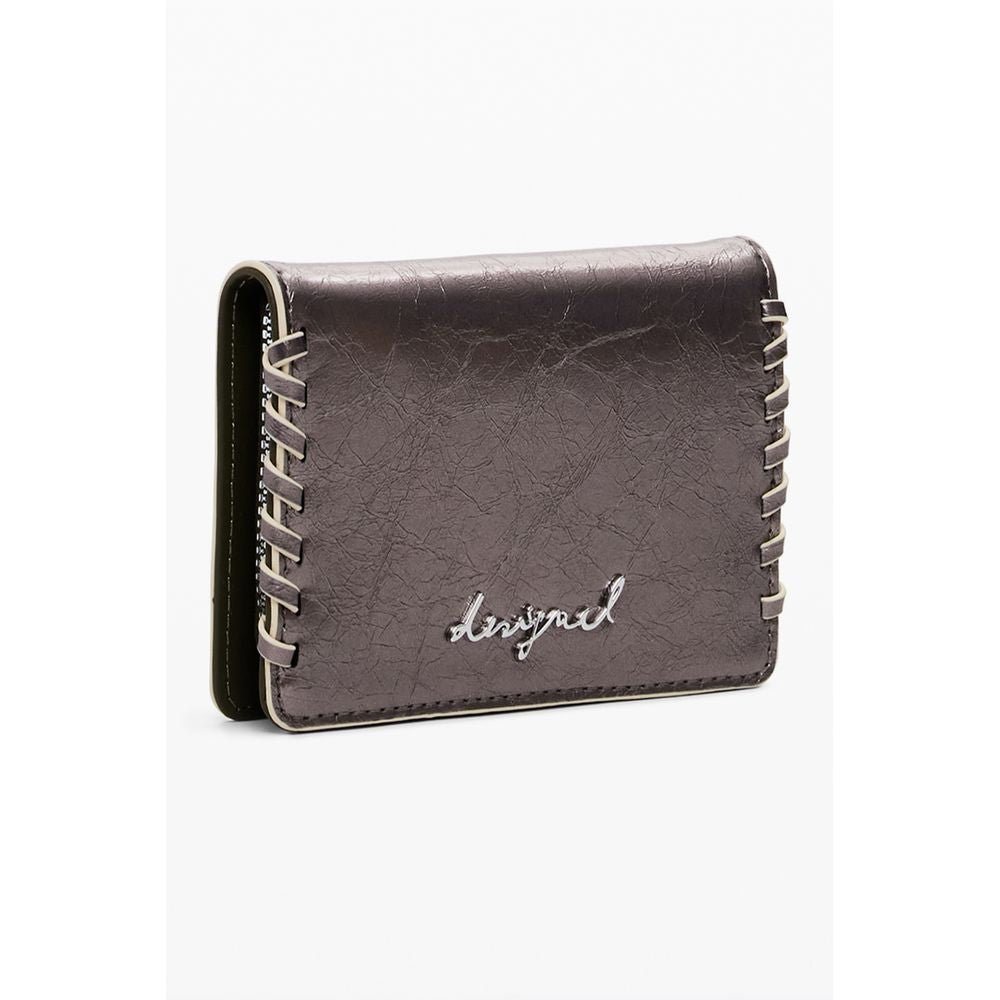 Desigual Bronzo Polyurethane Women Wallet Desigual